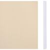 vidaXL Vrtni zaslon za privatnost PVC 35 x 0,19 m krem