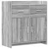 vidaXL Kreveta Siva Sonoma 75 x 36 x 80 cm Konstruirano drvo