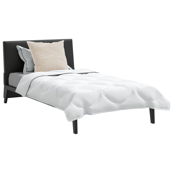 vidaXL Set deka s jastukom 2 pcs Bijelo Mikrofibra