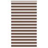 vidaXL Zebra zavjesa Smeđa 135x230 cm &Scaron;irina tkanine 130,9 cm Poliester