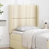 vidaXL U&scaron;i uzglavlja Krema 80 x 16 x 4 cm PVC