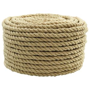vidaXL Konopac za čamce 10 mm 500 m Prirodna