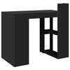 vidaXL Uredski stol crni 103,5x56,5x94 cm konstruirano drvo