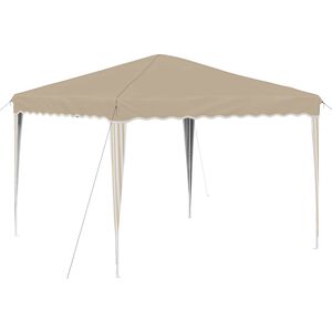 vidaXL Rastezljivi &scaron;ator za zabave 288 x 288 x 245 cm Krem