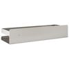 vidaXL Polica za tuš 30 x 10 x 6 cm brušeni nehrđajući čelik 304