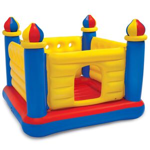 Intex dječji trampolin na napuhavanje Jump-O-Lene u obliku dvorca PVC