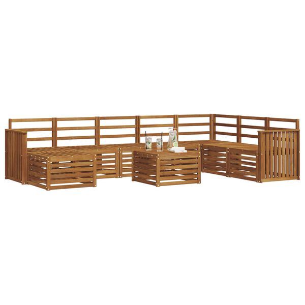 vidaXL Setovi sofa Prirodna Čvrsto drvo akacije