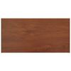 vidaXL Prozorska klupčica Smeđe drvo 80 x 40 x 4,5 cm PVC
