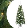 vidaXL Umjetno božićno drvce Zelena 120 cm PE i PVC