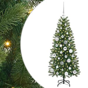 vidaXL Umjetno božićno drvce Zelena 120 cm PE i PVC