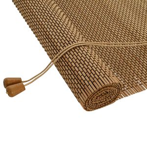 vidaXL Rolo zavjesa Smeđa 160 x 160 cm Bambus
