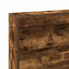 vidaXL Skladi&scaron;no uzglavlje Dimljeni hrast 120 cm Konstruirano drvo