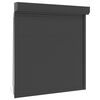 vidaXL Roletna Antracit 140 x 150 cm Aluminij i poliuretan