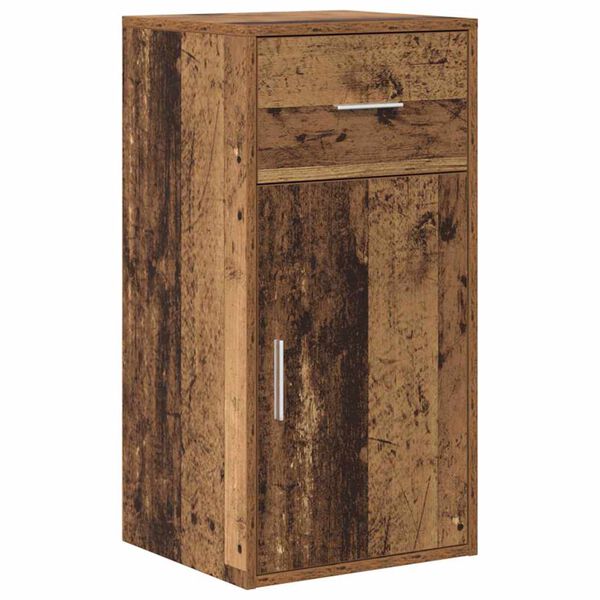 vidaXL Komoda Staro drvo 38 x 34.5 x 75 cm Konstruirano drvo