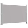 vidaXL Uvlačiva bočna tenda za terasu 160 x 300 cm siva