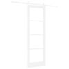 vidaXL Klizna vrata ORKDAL Bijelo 78 x 232 cm