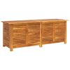 vidaXL Vrtna kutija za pohranu s re&scaron;etkama 150x50x56 cm drvo bagrema