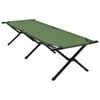 vidaXL Sklopivi kamperski krevet Zelena 193 x 69 x 45 cm