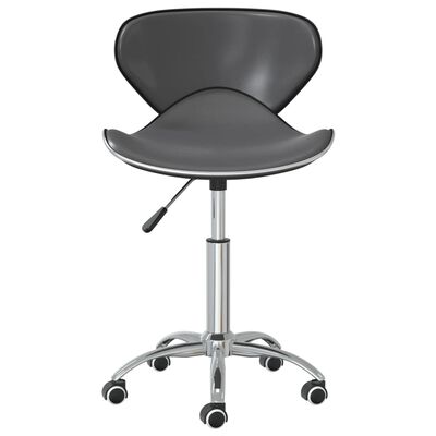 vidaXL Okretne blagovaonske stolice 6 kom siva od umjetne kože