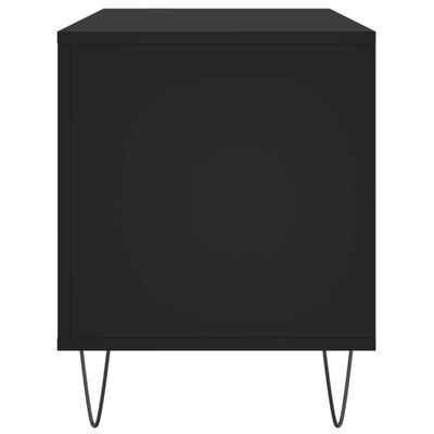 vidaXL Ormarić za ploče crni 100 x 38 x 48 cm od konstruiranog drva