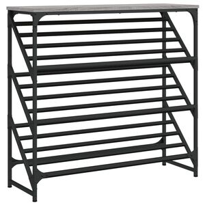 vidaXL Stalak za cipele boja hrasta 90x30x85 cm konstruirano drvo