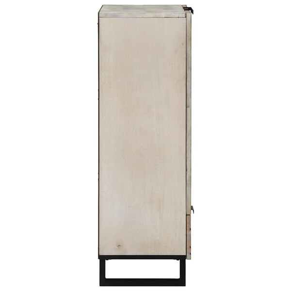 vidaXL Kabineti i police za skladi&scaron;tenje medija Bijela i crna