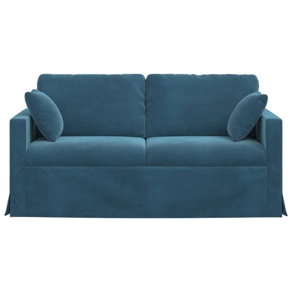 vidaXL Sofa Plava 158 x 78 x 80 cm Bar&scaron;un