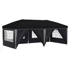 vidaXL Rastezljivi &scaron;ator za zabave 575 x 288 x 245 cm Antracit