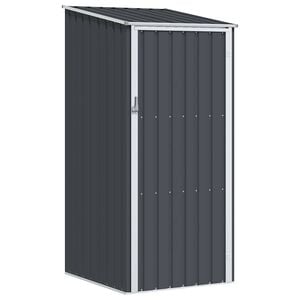 vidaXL Vrtno spremi&scaron;te antracit 87 x 98 x 159 cm pocinčani čelik