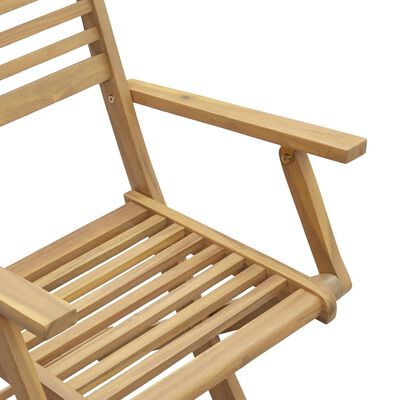 vidaXL Sklopive vrtne stolice 2 kom 54,5x61,5x86,5 cm od drva bagrema