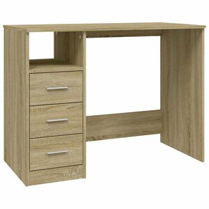 vidaXL Radni stol boja sonome hrasta 102x50x76 cm konstruirano drvo