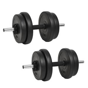vidaXL Jednoručni uteg s pločama 40 kg