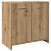 vidaXL Ormarić za umivaonik smeđa boja hrasta 60x33x60 cm drveni