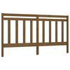 vidaXL Uzglavlje za krevet boja meda 206 x 4 x 100 cm masivna borovina