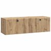 vidaXL TV ormar za zid Hrast artisan 98 x 31 x 30 cm Konstruirano drvo