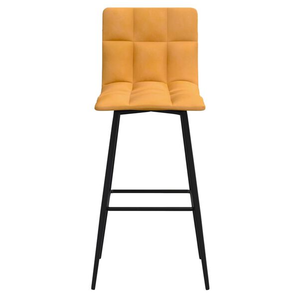 vidaXL Barski stolci 2 kom smeđi bar&scaron;unasti