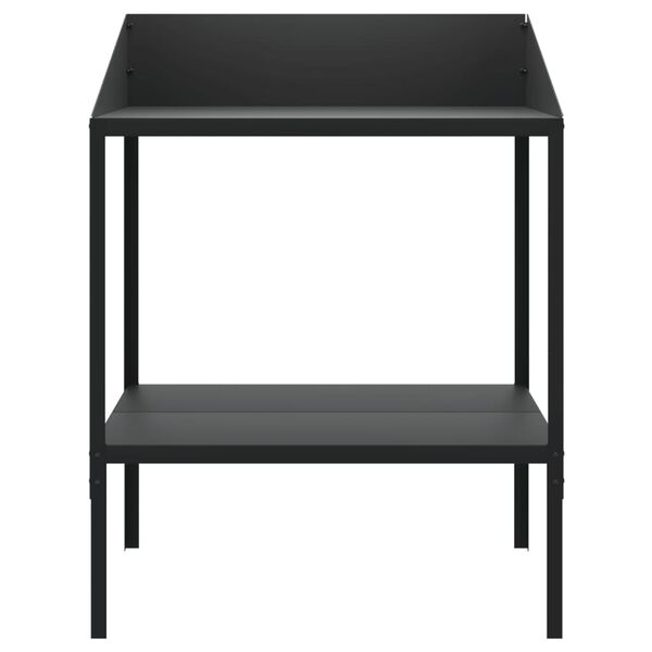 vidaXL Stalak za biljke antracit 75,5x54,5x100 cm pocinčani čelik