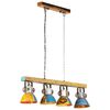 vidaXL Industrijska stropna svjetiljka 25 W vi&scaron;ebojna 111 cm E27