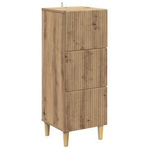 vidaXL Ormar s ladicama 33 x 34,5 x 90 cm Konstruirano drvo