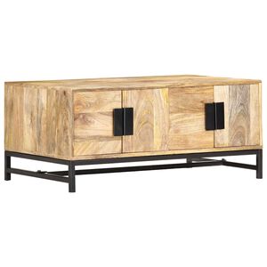 vidaXL Stolić za kavu 90 x 55 x 40 cm od masivnog drva manga