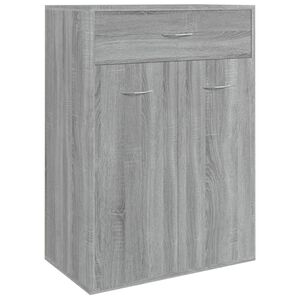 vidaXL Ormarić za cipele boja hrasta 60 x 35 x 84 cm konstruirano drvo