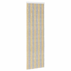 vidaXL Zavjesa protiv insekata Chenille Siva i bež 56 x 185 cm 100% PP