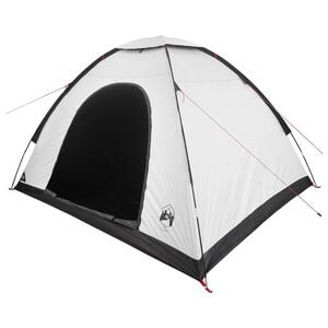 vidaXL Kamping &scaron;ator 4-osobni Bijeli Blackout
