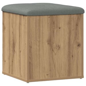 vidaXL Klupa za odlaganje Artisan hrast 42x42x45 cm izrađeno drvo