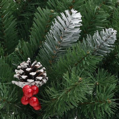 vidaXL Umjetno božićno drvce za staze zeleno 40 cm PVC