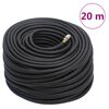 vidaXL Hibridno zračno crijevo crno 0,6 " 20 m od gume i PVC-a