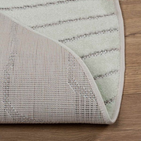 vidaXL Tepisi za područja Kružni PALMERAS Zelena &Oslash; 120 CM Poliester