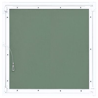 vidaXL Pristupna ploča s aluminijskim okvirom i knaufom 700 x 700 mm