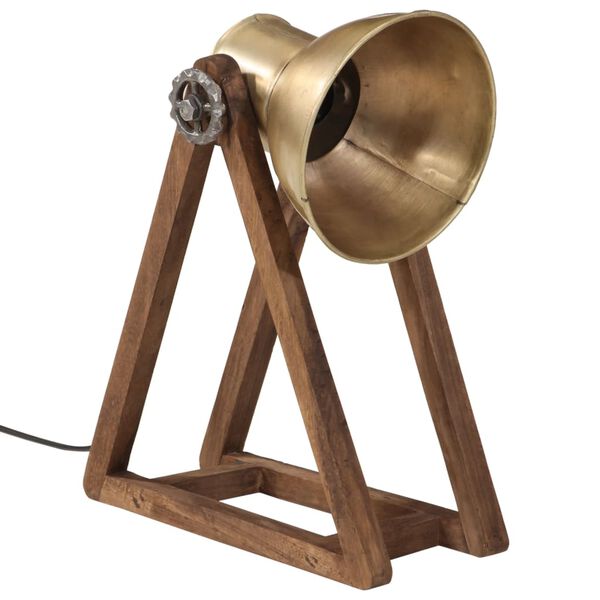 vidaXL Stolna svjetiljka 25 W antikna mjedena 30x17x40 cm E27