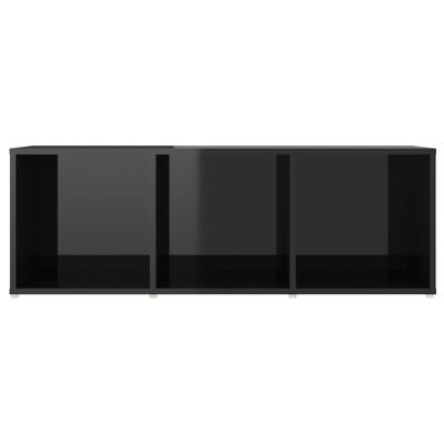 vidaXL TV ormarić sjajni crni 107 x 35 x 37 cm od konstruiranog drva